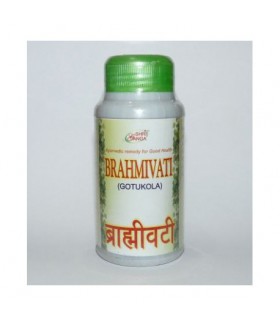 БРАМИ ВАТИ ГОТУКОЛА / Brahmivati Gotukola 200 таб. Укрепляет нервы., Улучшает память